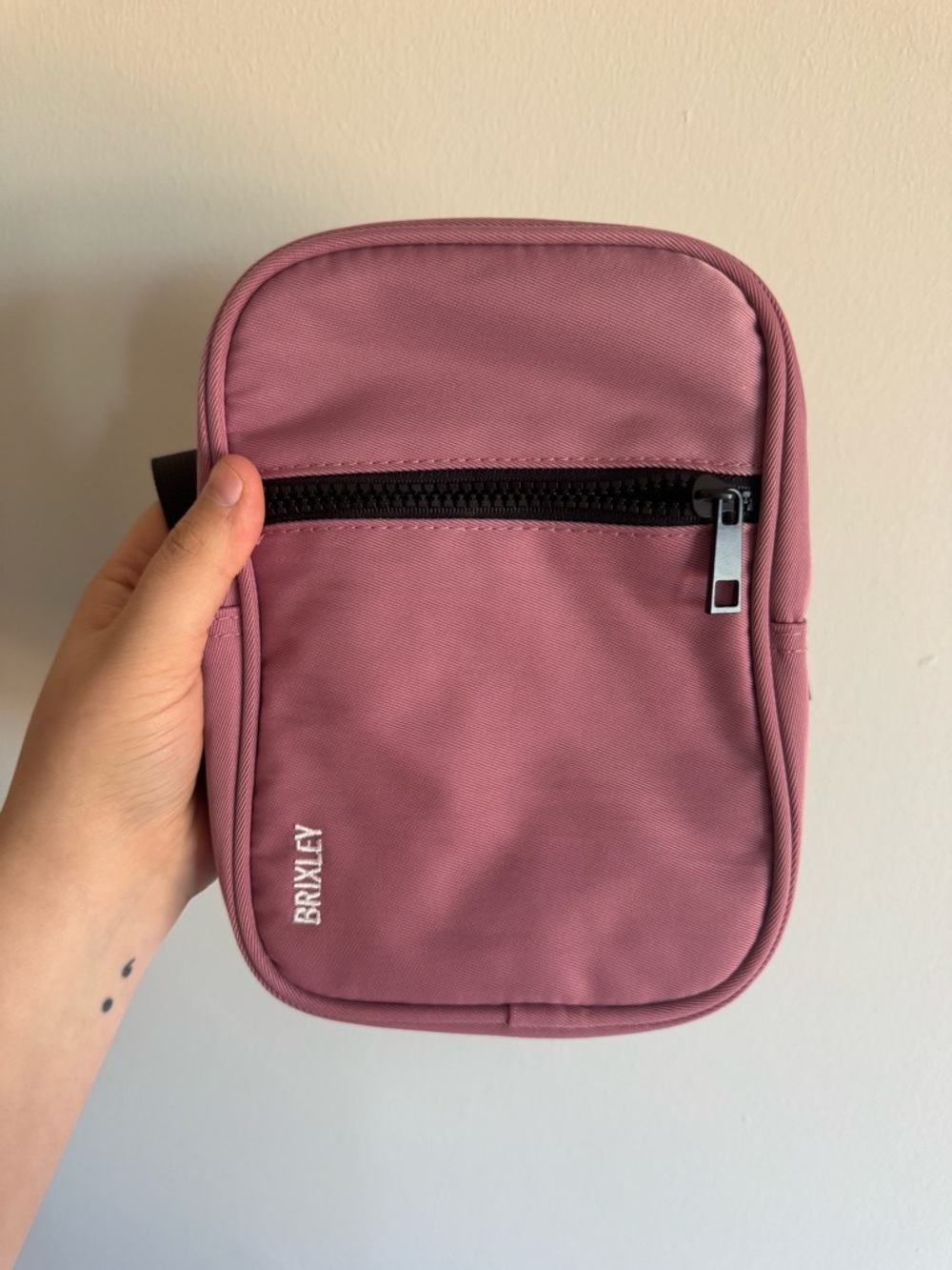Women’s Compact Crossbody Pouch - Dusty Rose